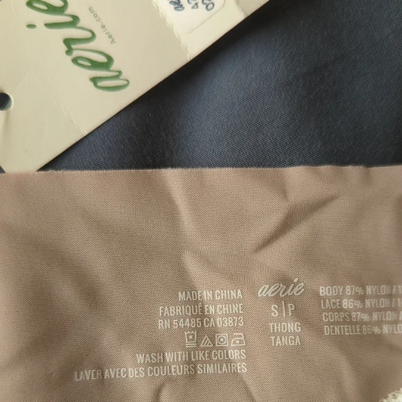 Aerie Lace Trimmed Tan Women's Intimate - Picture 3 of 3